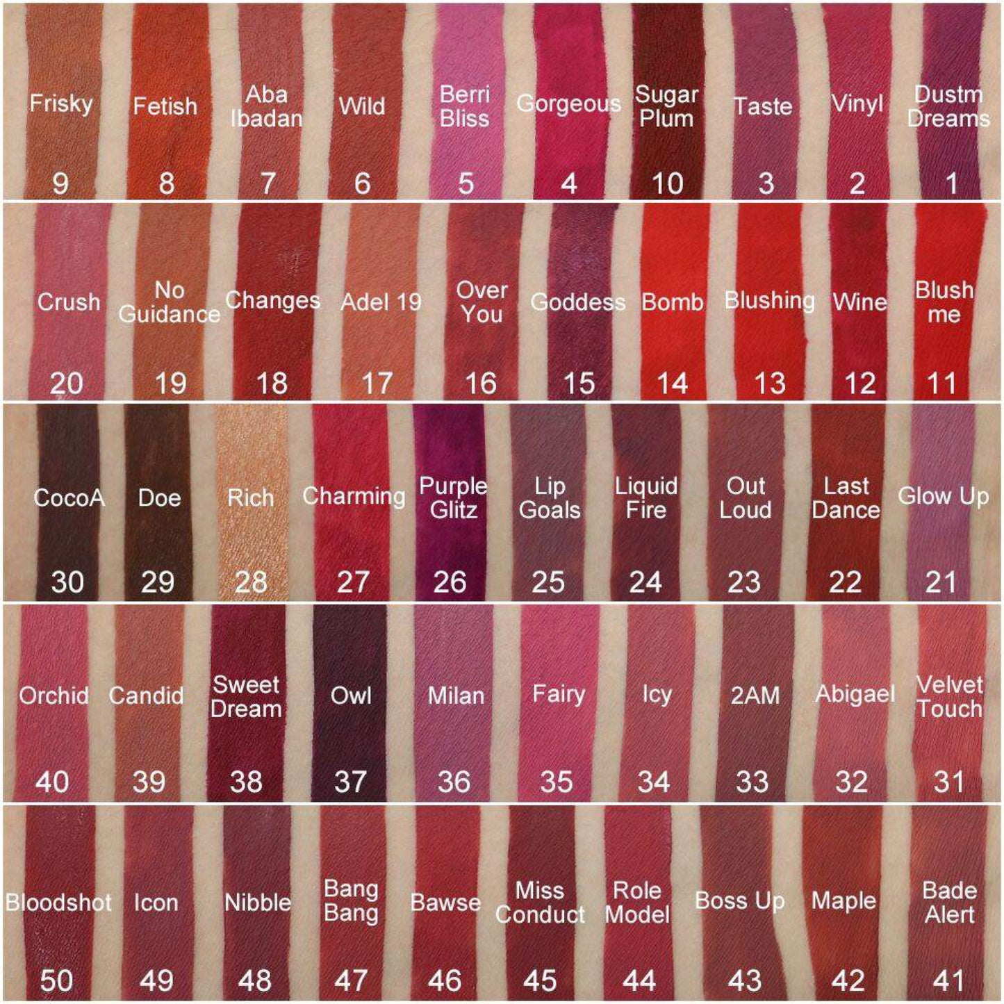 Square Bling Top Matte Lipstick